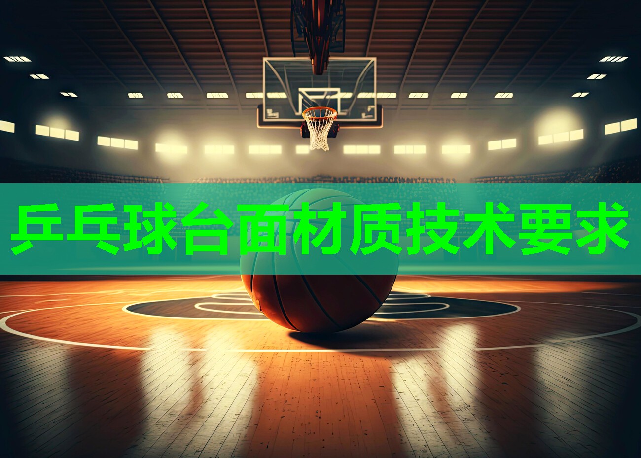 乒乓球台面材质技术要求