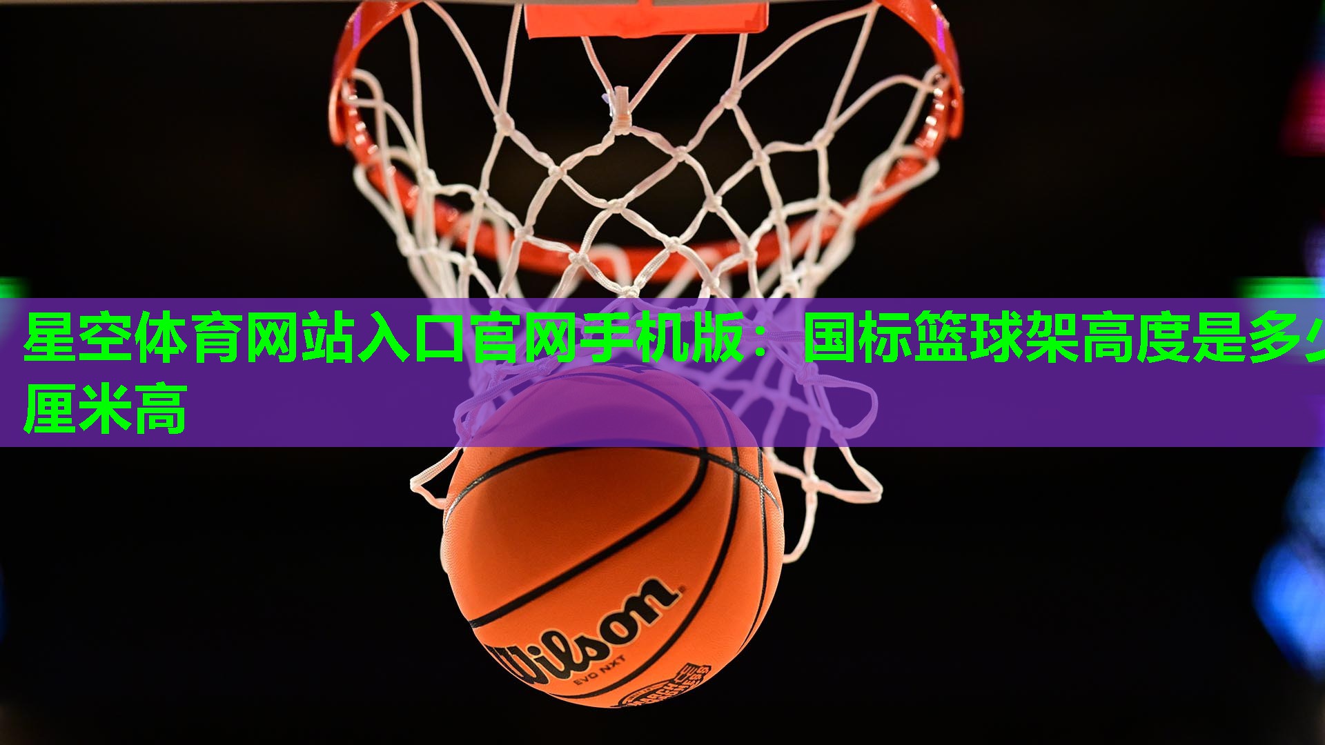 国标篮球架高度是多少厘米高