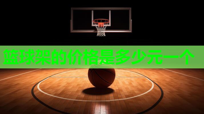 篮球架的价格是多少元一个